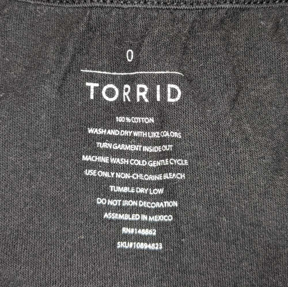 TORRID "IF YOU CAN'T SAY SOMETHING NICE" TEE - Picture 7 of 7